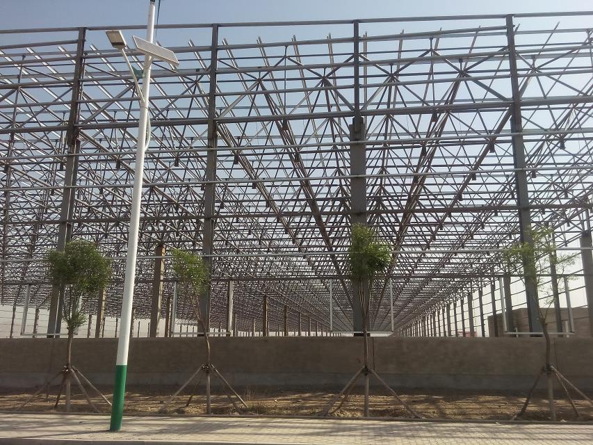 长宁汽车工业厂房网架